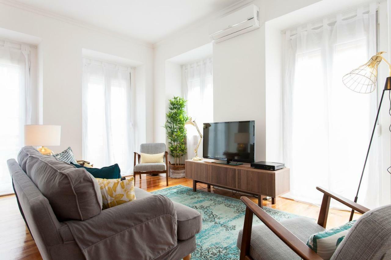 Principe Real Beautiful 3 Bedroom Flat Lisboa Exterior foto